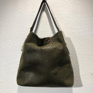 Green Reptile Shoulder Bag $45