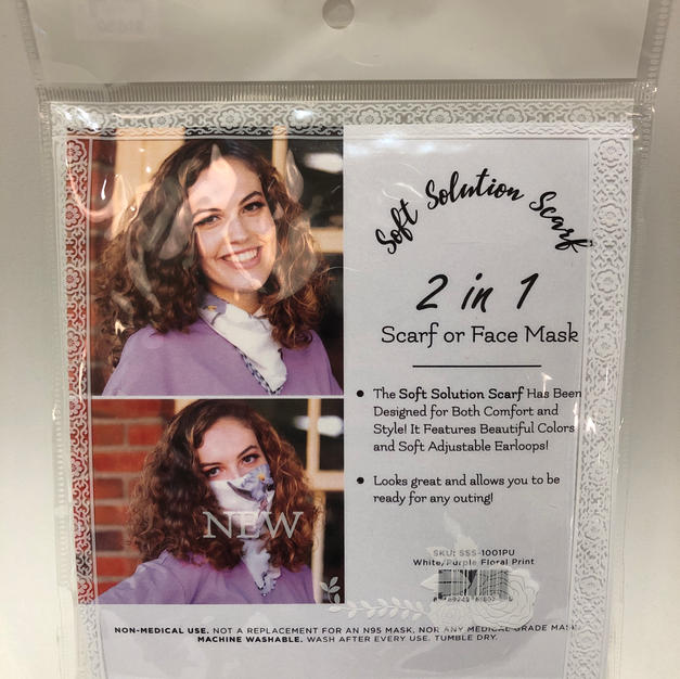 2 in 1 Scarf Mask $16.50