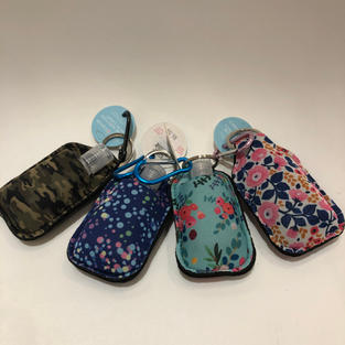 Refillable Hand Sanitizer w/Neoprene Cas