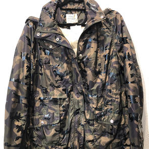 Fleece Lined Shiny Camo Jacket $29