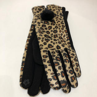 Animal Print Touch Screen Gloves $14.95