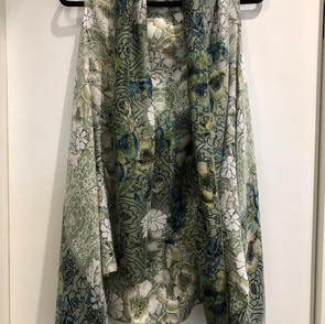 Floral Sheer Long Vest $32.50