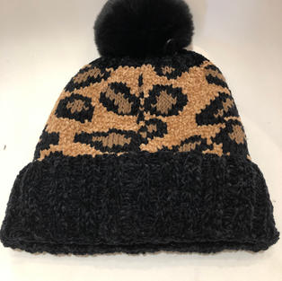 Animal Print Stocking Cap $19.95