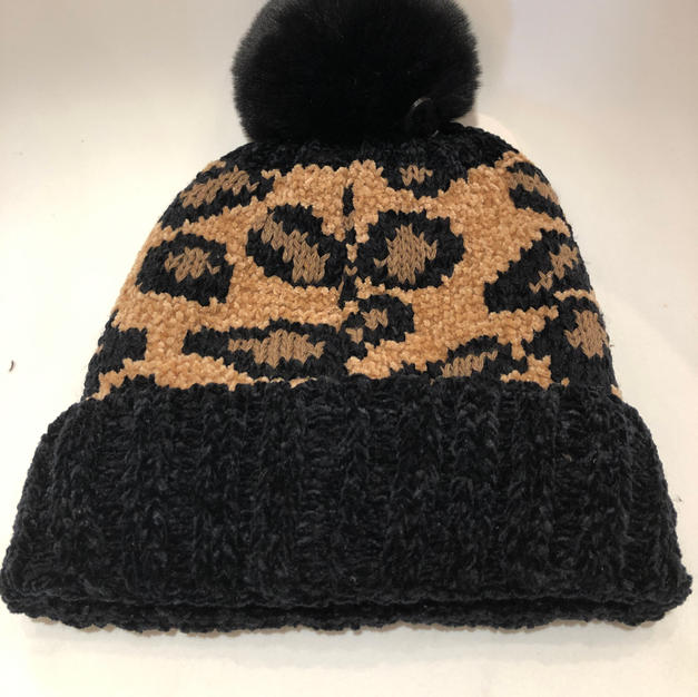 Animal Print Stocking Cap $19.95