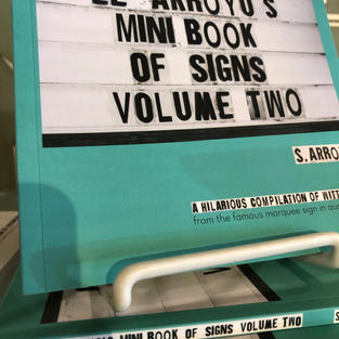 El Arroyo's Book of Signs $15