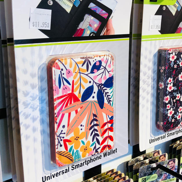 Stick On Smart Phone Wallet $11.95
