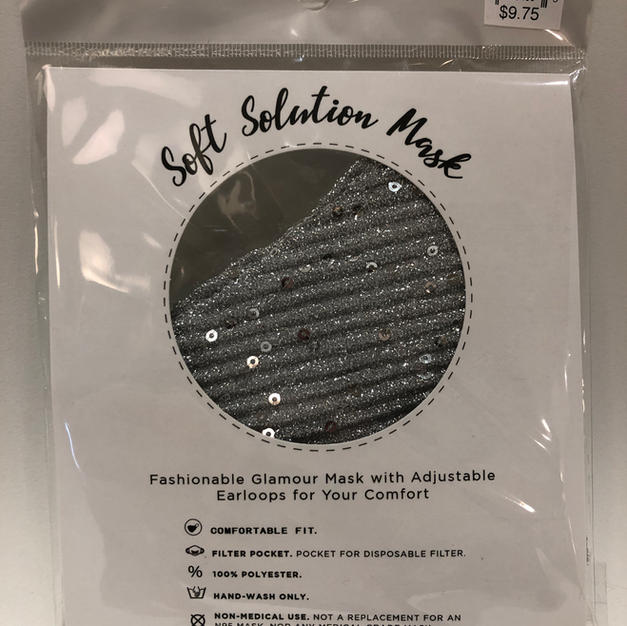 Sequined Face Mask $9.75