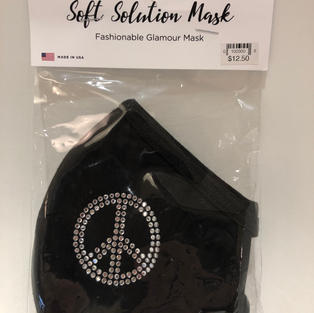 Peace Bling Face Mask $12.50