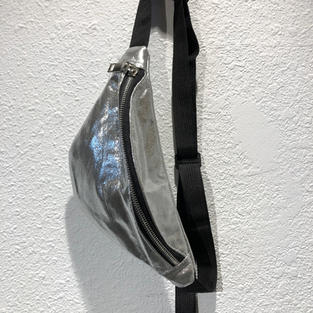 Metallic Silver Fanny Pack $15.95