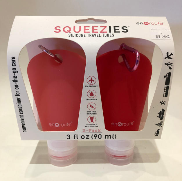 Refillable Travel Squeeze Bottles $9.95