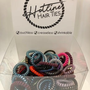 Hotline Hair Ties $1.75ea. or 5 for $7.00