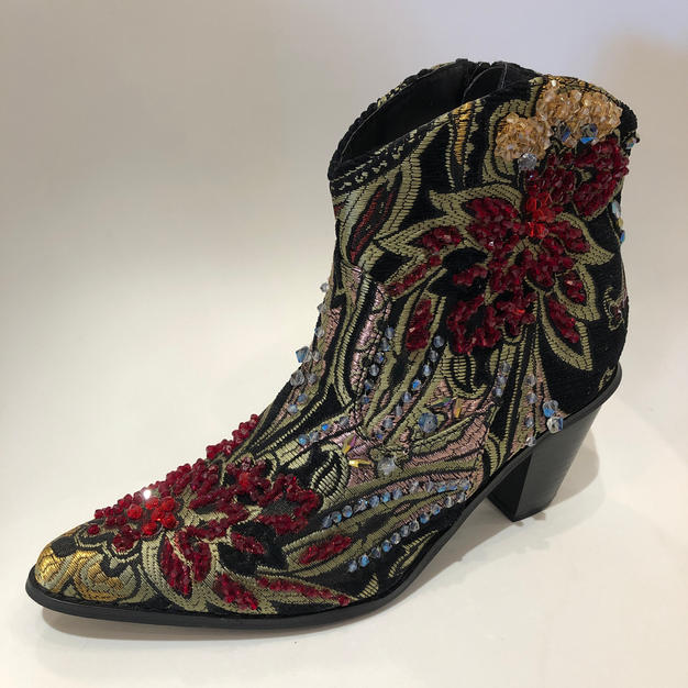 Sequined Embellished Bling Boot $225