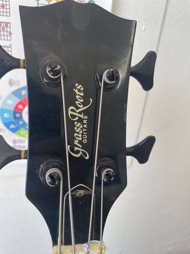 Grassroots LP bass | Riff Raff's Guitars