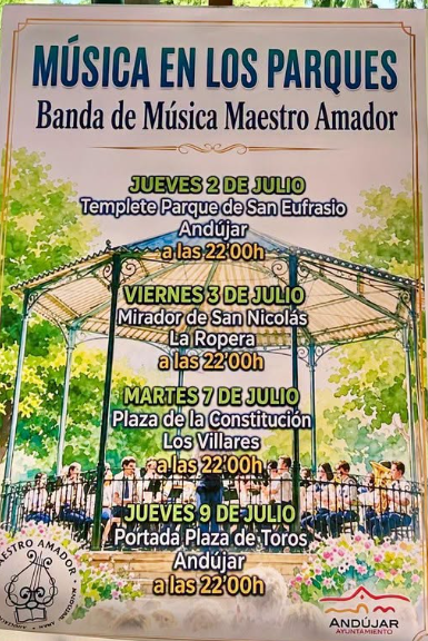 MÚSICA EN LOS PARQUES