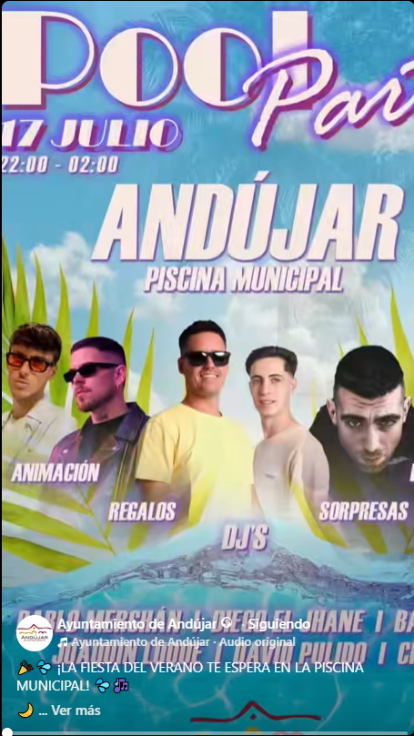 LA FIESTA DEL VERANO: POOL PARTY