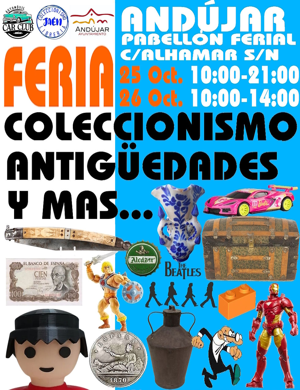 Feria de Coleccionismo y Antigüedades en Andújar