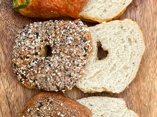 Mini Sourdough Discard Bagels (Same Day Recipe)