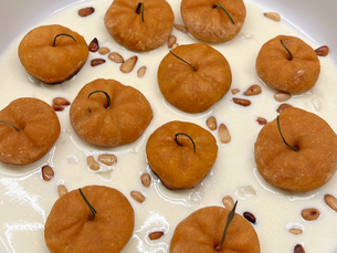 Pumpkin Gnocchi with Gruyere Cream Sauce