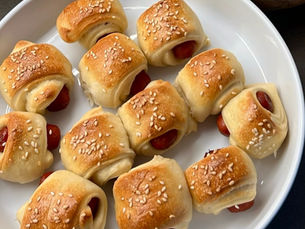 Sourdough Discard Pigs in a Blanket