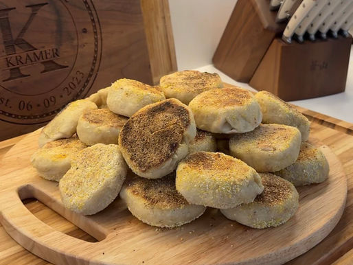 Sourdough English Muffins