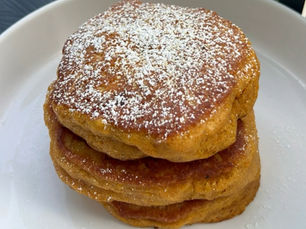Pumpkin Spice Sourdough Pancakes
