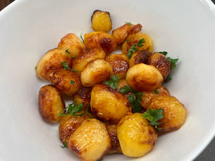Salt and Vinegar Roasted Mini Potatoes