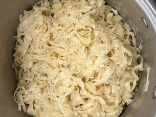 Sourdough Discard Fettuccine Noodles