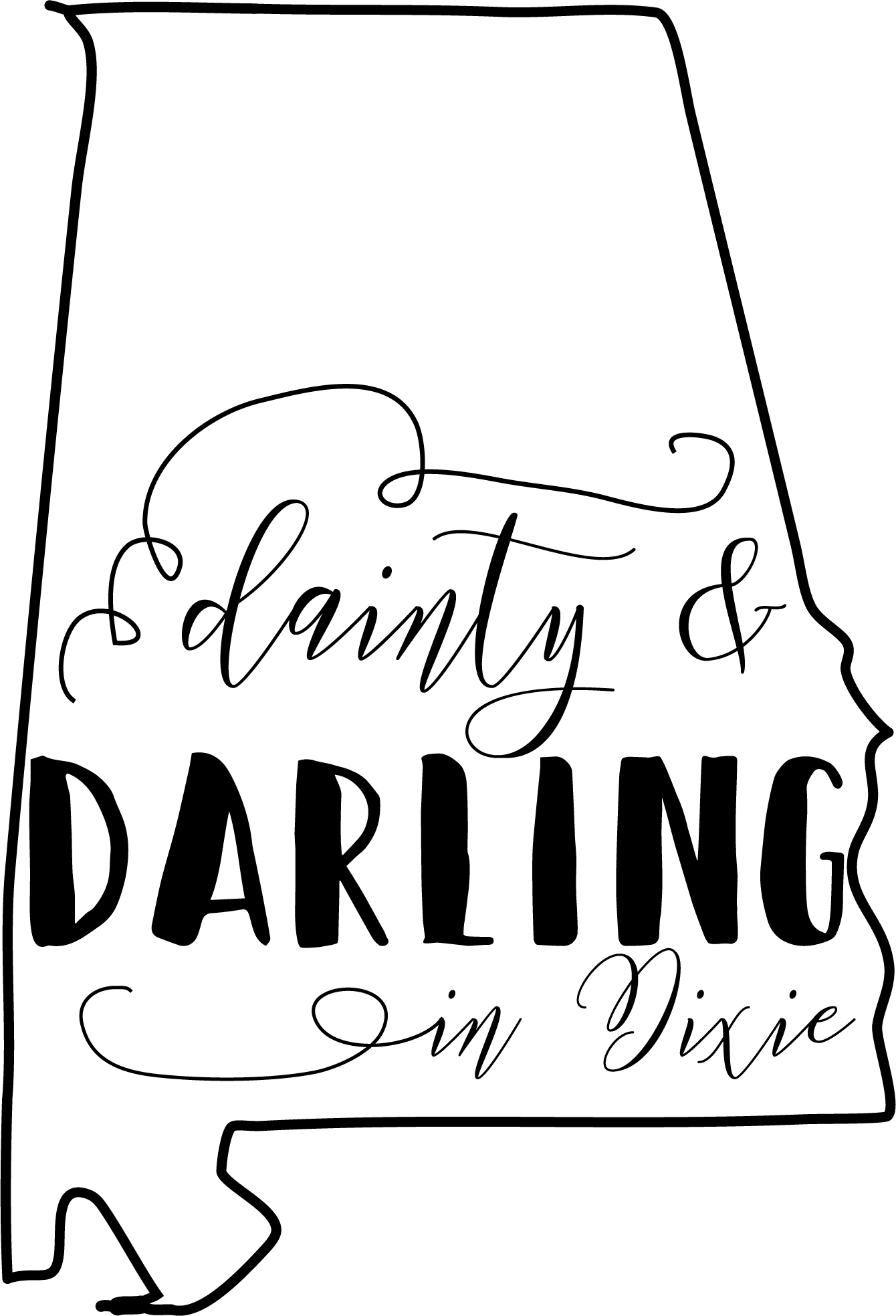 Dainty and Darling in Dixie