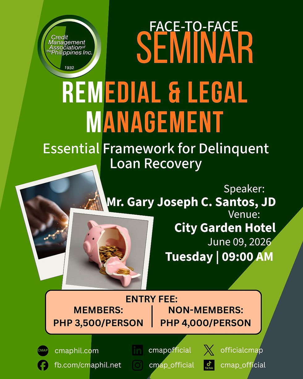 REMEDIAL & LEGAL MANAGEMENT: ESSENTIAL FRAMEWORK FOR DELIQUENT LOAN RECOVERY