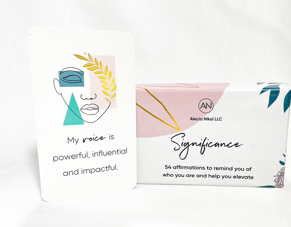 Affirmation Cards by Alecia Nikol