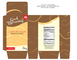 UNLV ART 456 Comfort Inn Rebranding Coffee Packaging