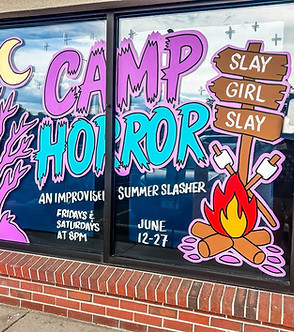Denver CO Window Painter Jessi Cortez painted What if Theater June.jpg