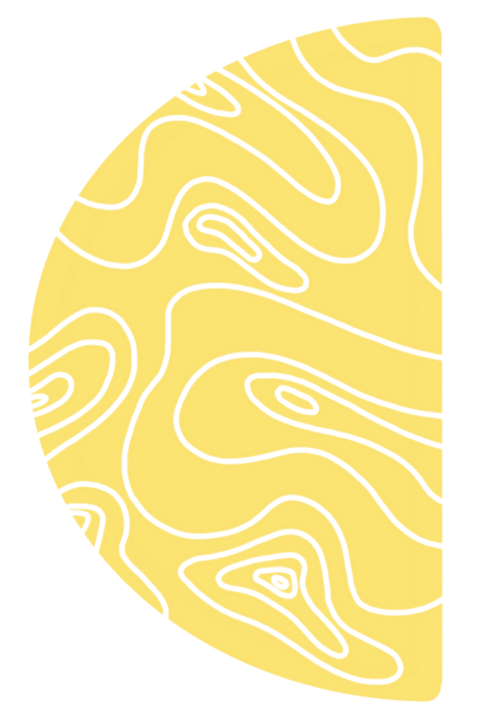 patterned half circle for Thryve Co.