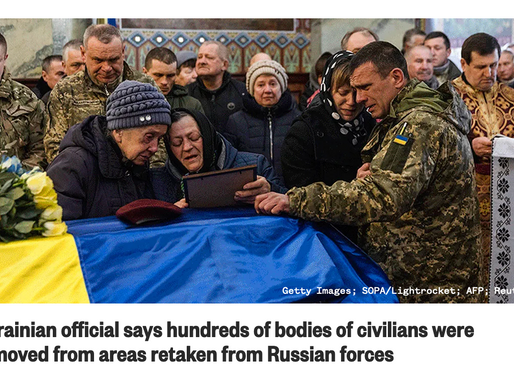 Zelenskyy says hundreds killed in Kyiv suburb