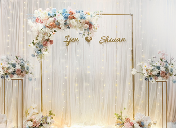 彭園壹品宴-2024最後一場婚禮佈置