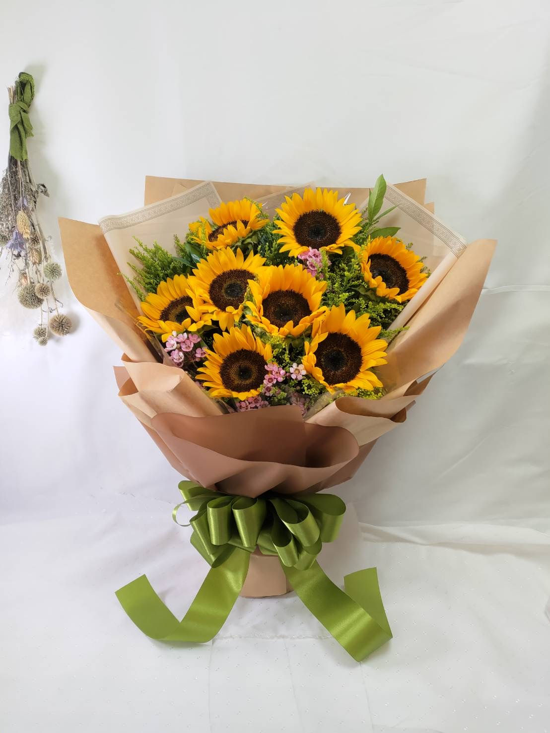 畢業花束 向日葵
