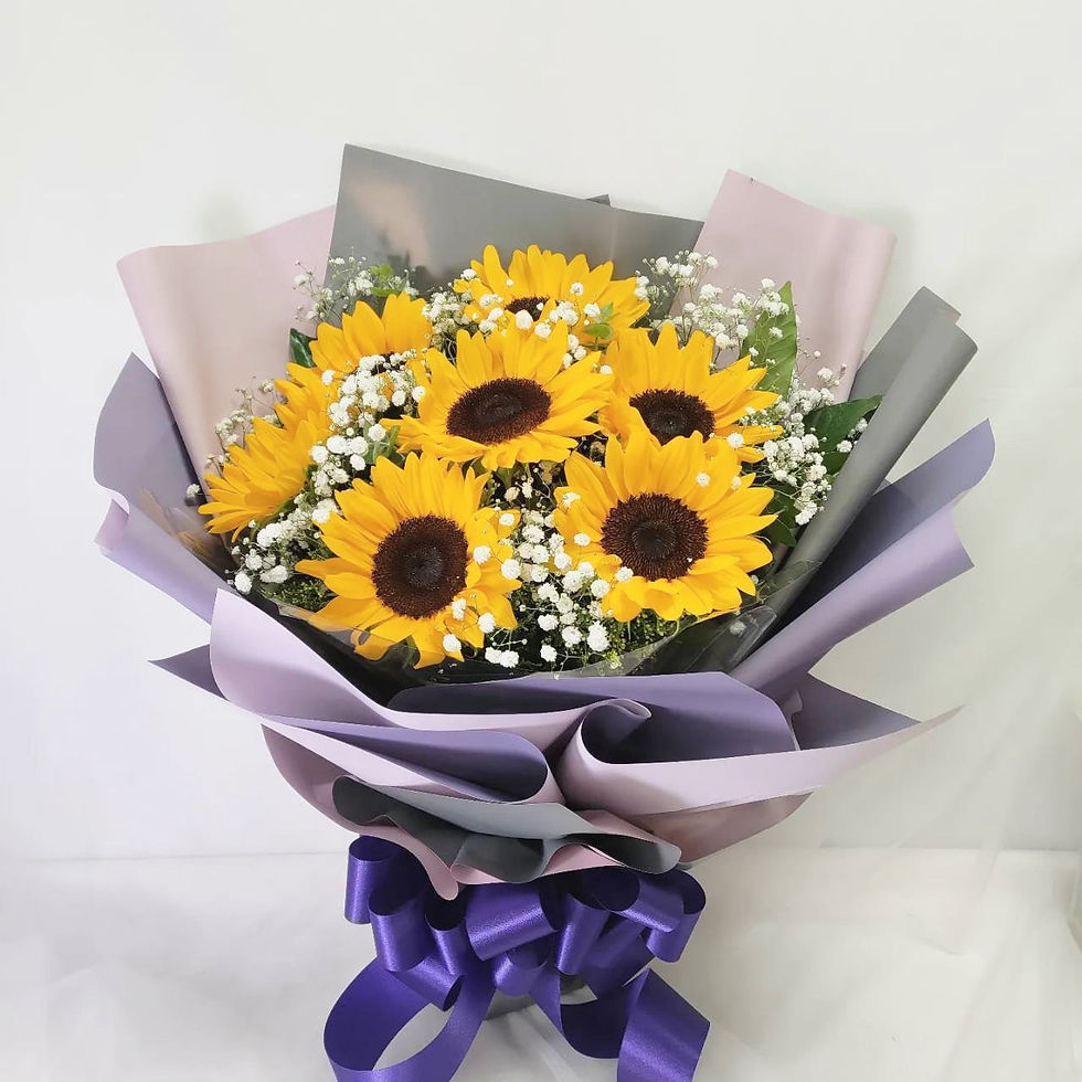 畢業花束 向日葵