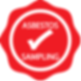 asbestos sampling red seal