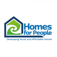 Homes for People logo: Developing social and affordable homes