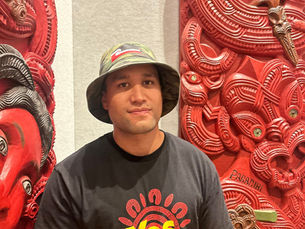 Shane Rangi Nuku - student of Pouturongo Kaitikitanga Pūtaiao