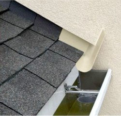 House gutter and downspout