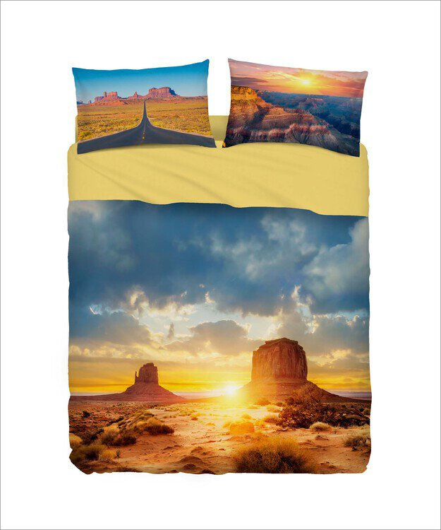Completo copripiumino Arizona - Bassetti, deserto