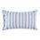 Miniatura: Federa zucchi in percalle - linea CLIC CLAC - Fantasia  a righe SMILEY blu