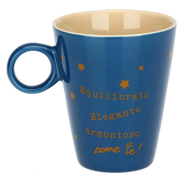 Mug in porcellana Zodiaco - Bilancia - T11461015P00
