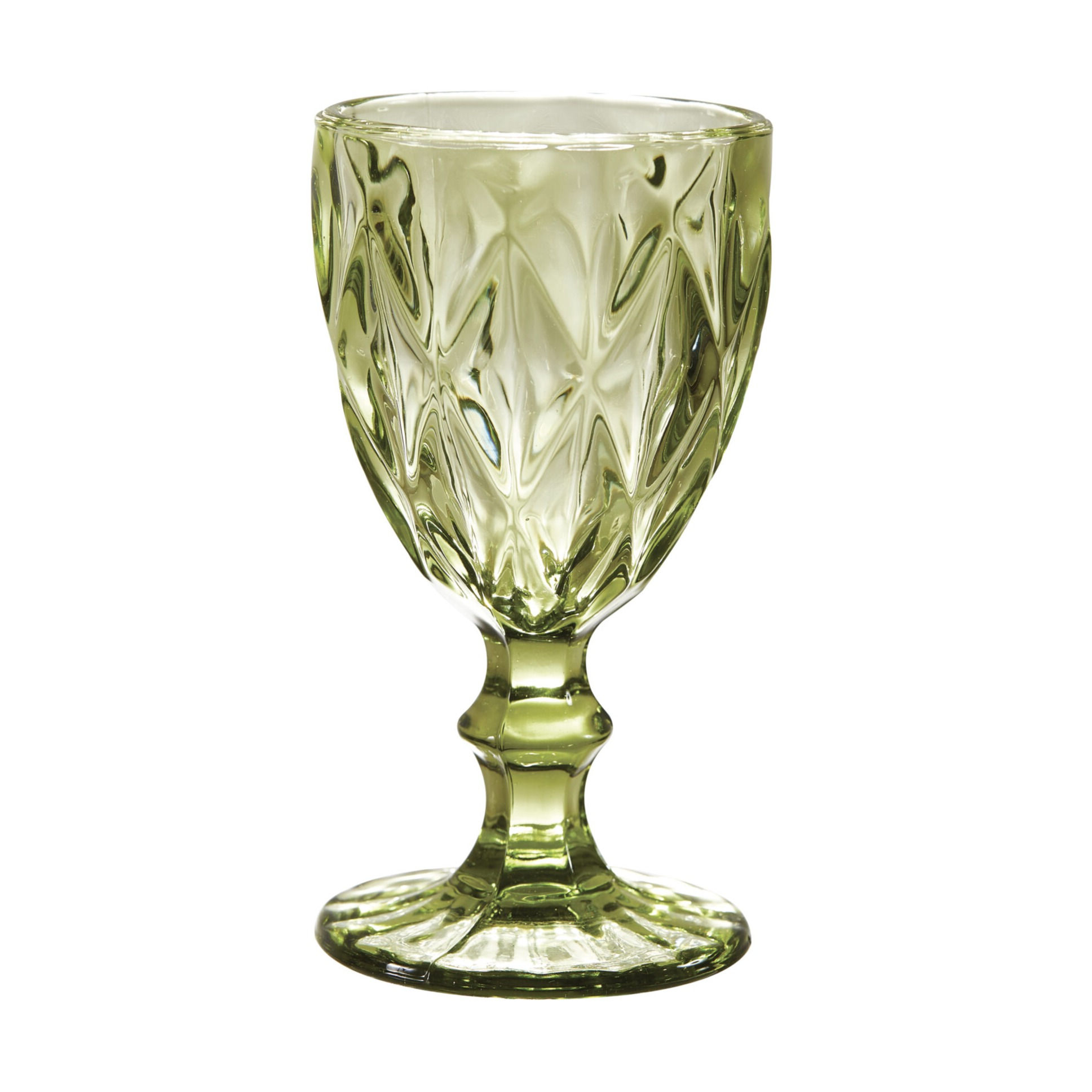 Set 6 Calici Murano Verde