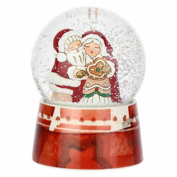 Boule de neige con Babbo e Mamma Natale, grande-T10832566P00
