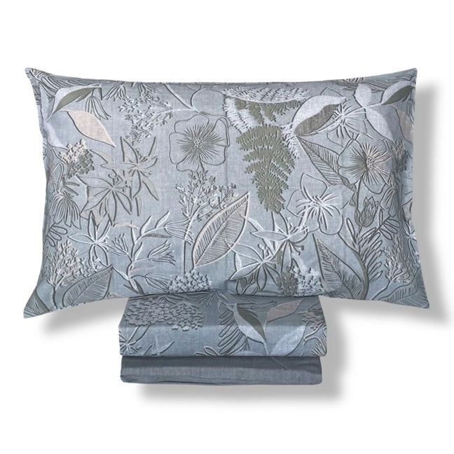 Completo Lenzuola Bassetti Aster GRIGIO in Cotone – Disponibile in Diverse Misure