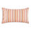 Miniatura: Federa zucchi in percalle - linea CLIC CLAC - Fantasia  a righe SMILEY Corallo