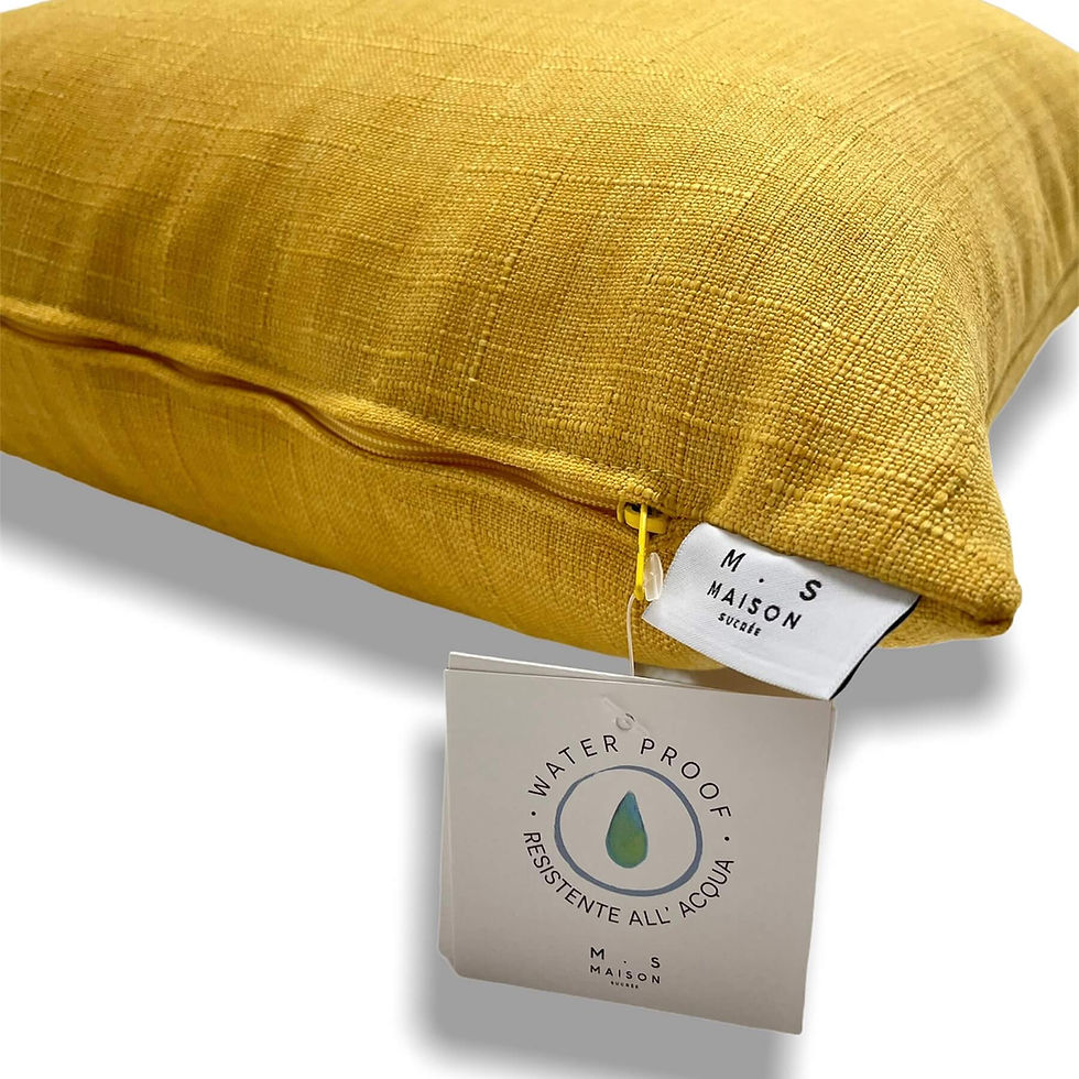 Cuscino arredo in tessuto antimacchia Maison Sucrée -Korin Var 15