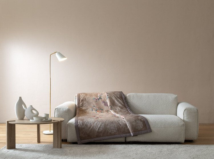 Plaid Granfoulard Bassetti - Esperidi Beige 41